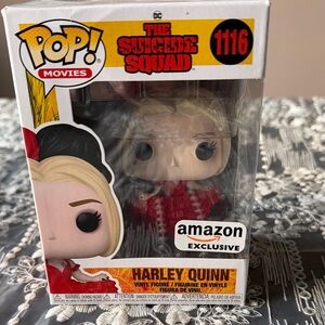 Funko Pop Harley Quinn Figure - Red and Black